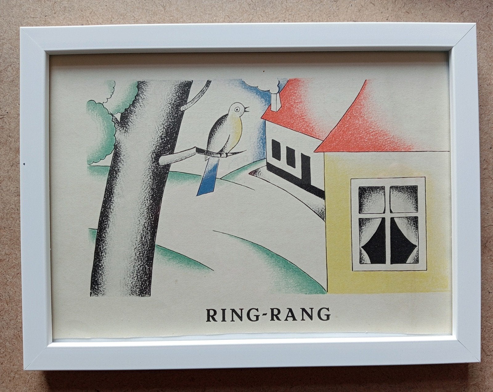 Raoul Hynckes Ring-Rang, Antiek en Kunst, Kunst | Litho's en Zeefdrukken, Ophalen of Verzenden