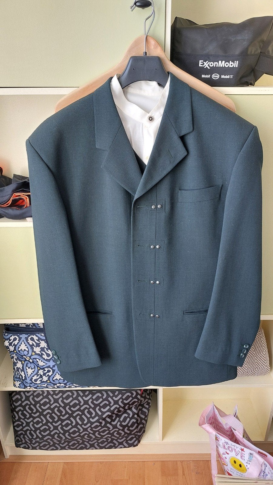 Trouwpak heren, Ophalen, Colbert merk Panmo, Maat 56/58 (XL), Zo goed als nieuw