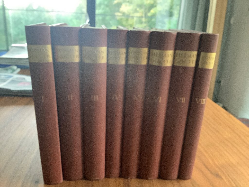 Herman Gorter - Verzamelde Werken (8 delen), Ophalen of Verzenden, Gelezen, Herman Gorter