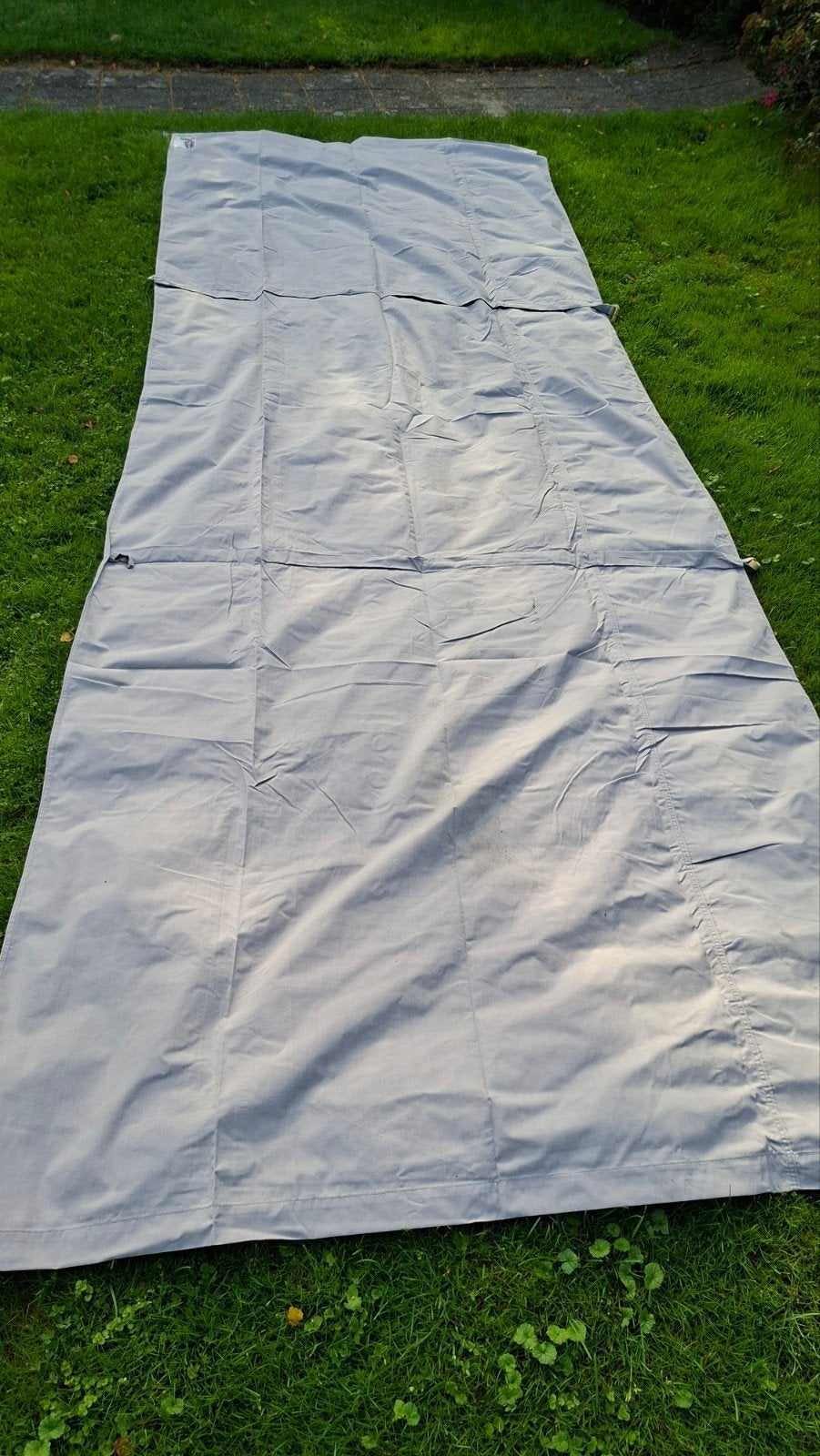 Vrijbuiter windscherm 4 meter grijs 3 vaks         
Hoogte c, Ophalen, Gebruikt