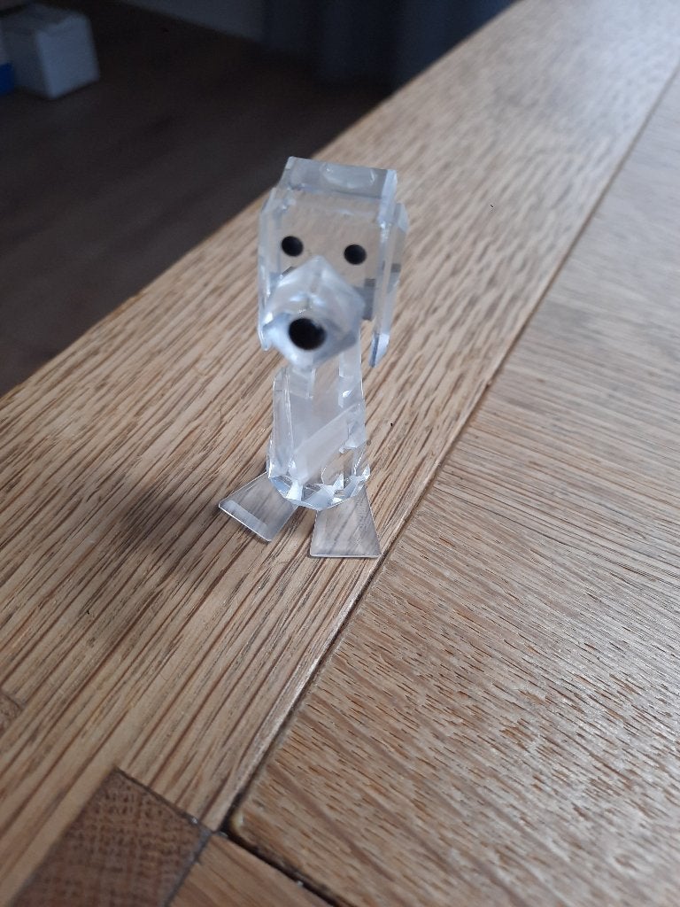 Swarovski. Pluto in box, Ophalen of Verzenden, Zo goed als nieuw, Figuurtje