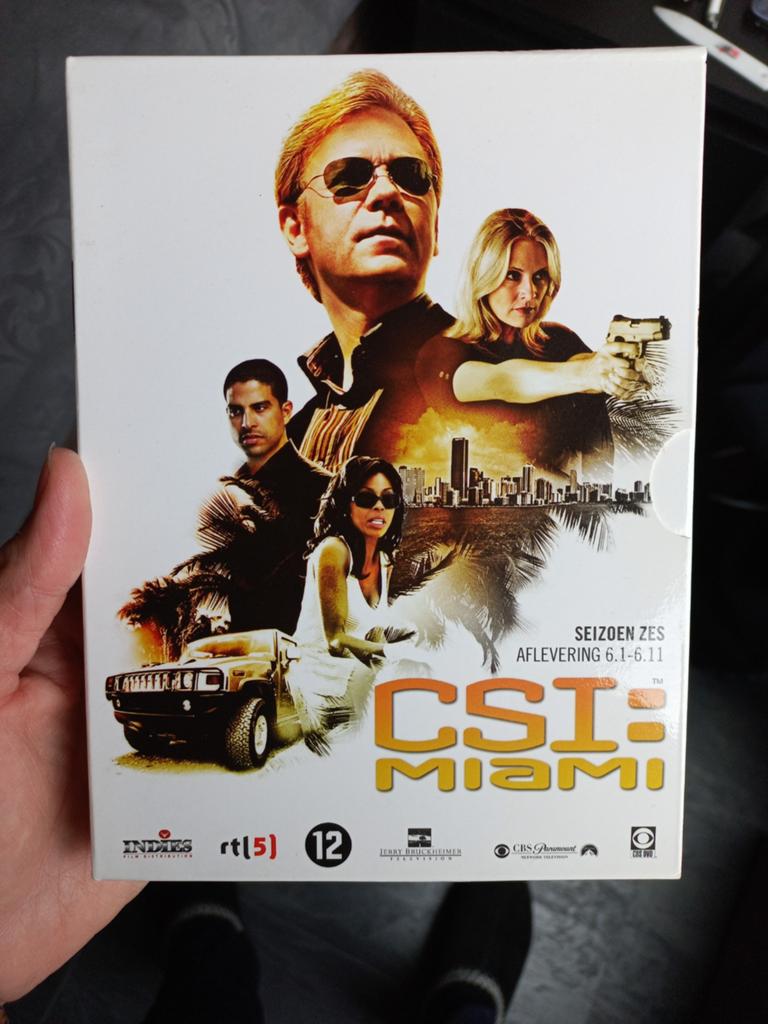 CsI MiAmi seizoen 6, Vanaf 12 jaar, Ophalen, Zo goed als nieuw, Detective en Krimi