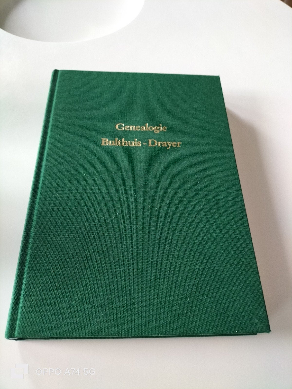 Genealogie Bulthuis - Drayer, Ophalen of Verzenden, Zo goed als nieuw, Jantina Bulthuis - Drayer, Overige