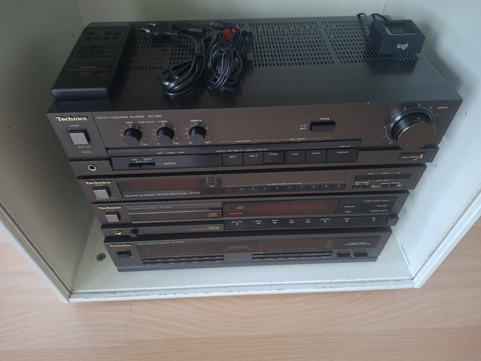 Technics stereo-installatie, Audio, Tv en Foto, Stereo-sets, Overige merken, Gebruikt, Tuner of Radio, Losse componenten
