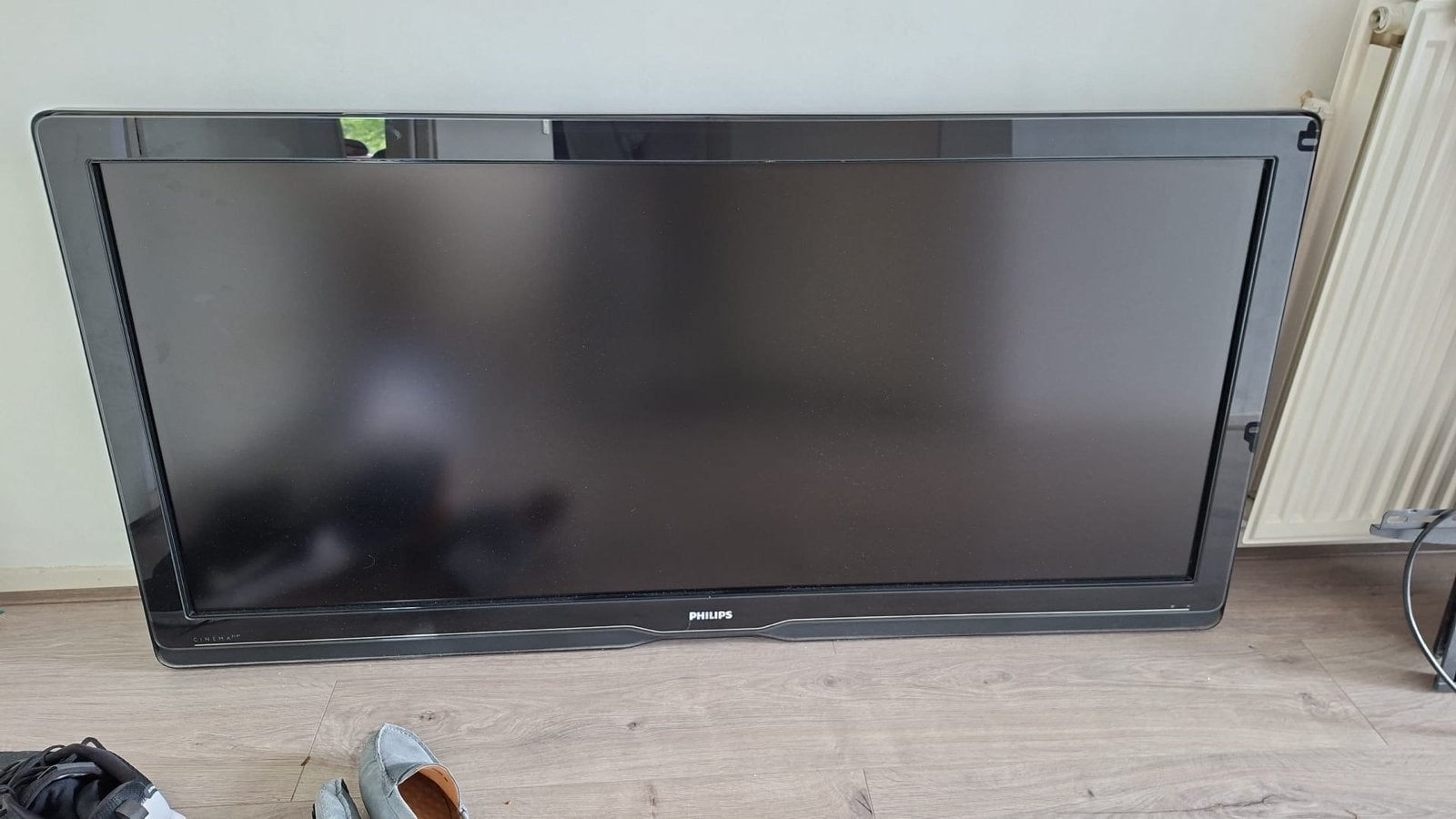 Philips Ambilight TV 140cm met afstandsbediening en beugel, Audio, Tv en Foto, Televisies, Ophalen, Gebruikt, 100 cm of meer, Philips