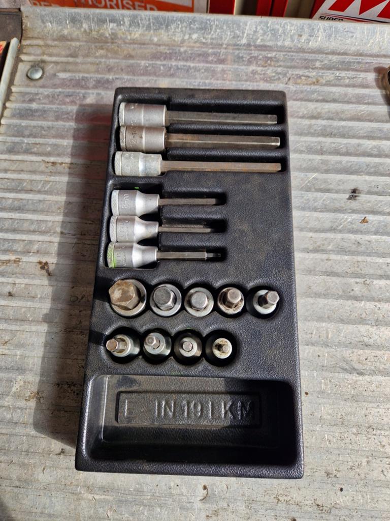Gedore module inbus doppen, Ophalen of Verzenden, Gebruikt