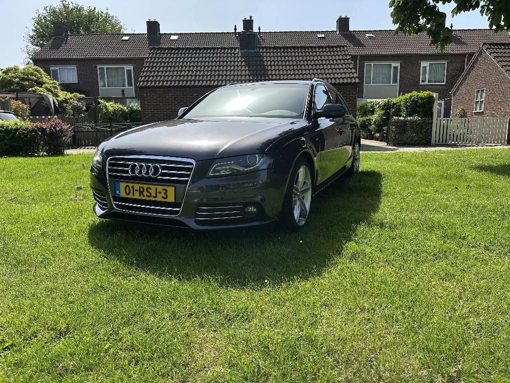 Audi A4 2.0 TDI 105KW Avant Multitronic 2011 S LIne, Euro 5, Zwart, Origineel Nederlands, Stationwagon