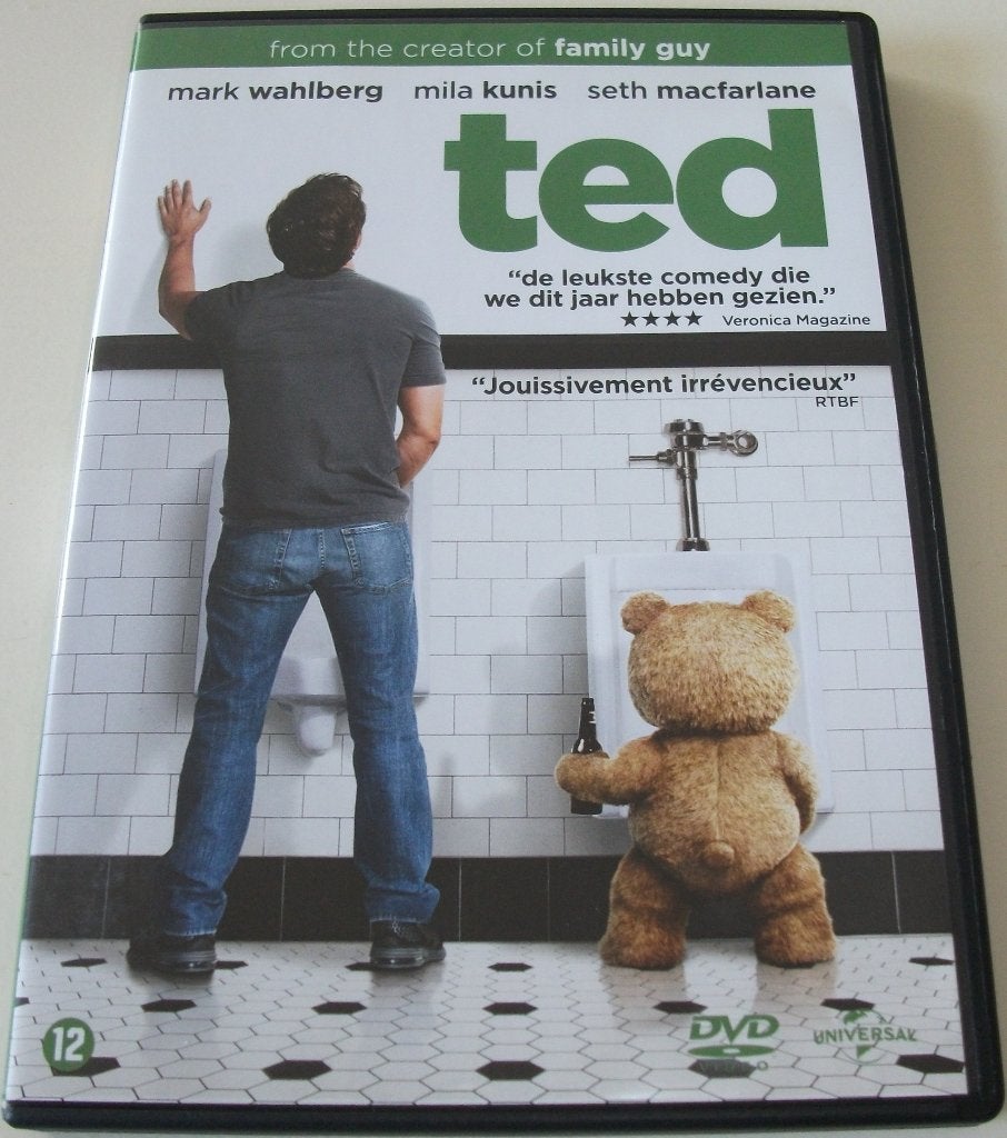Dvd *** TED *** Tot leven gekomen teddybeer..., Vanaf 12 jaar, Ophalen of Verzenden, Zo goed als nieuw, Overige genres
