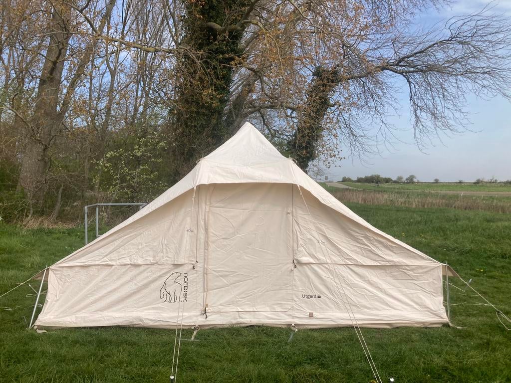 Nordisk Utgard 13.2 - 6 persoons glamping tent, Ophalen, Gebruikt, Tot en met 6