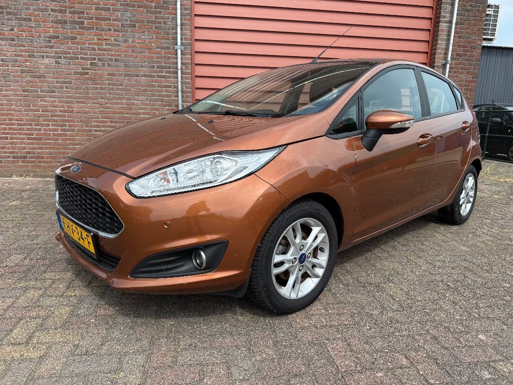 Ford Fiesta 1.0 EcoBoost | 63000km | Automaat, Cruise, Airco, Euro 6, Bruin, USB, Bedrijf