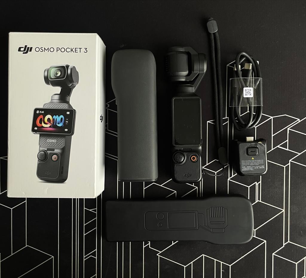 DJI Osmo Pocket 3, Overige merken, Full HD, Overige soorten, Zo goed als nieuw