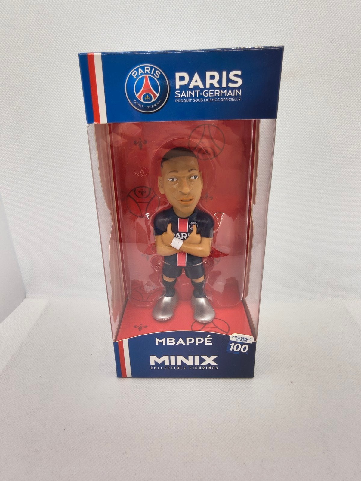 Leuke PSG Mbappe minix 100 - nieuw in doos, Ophalen of Verzenden, Zo goed als nieuw
