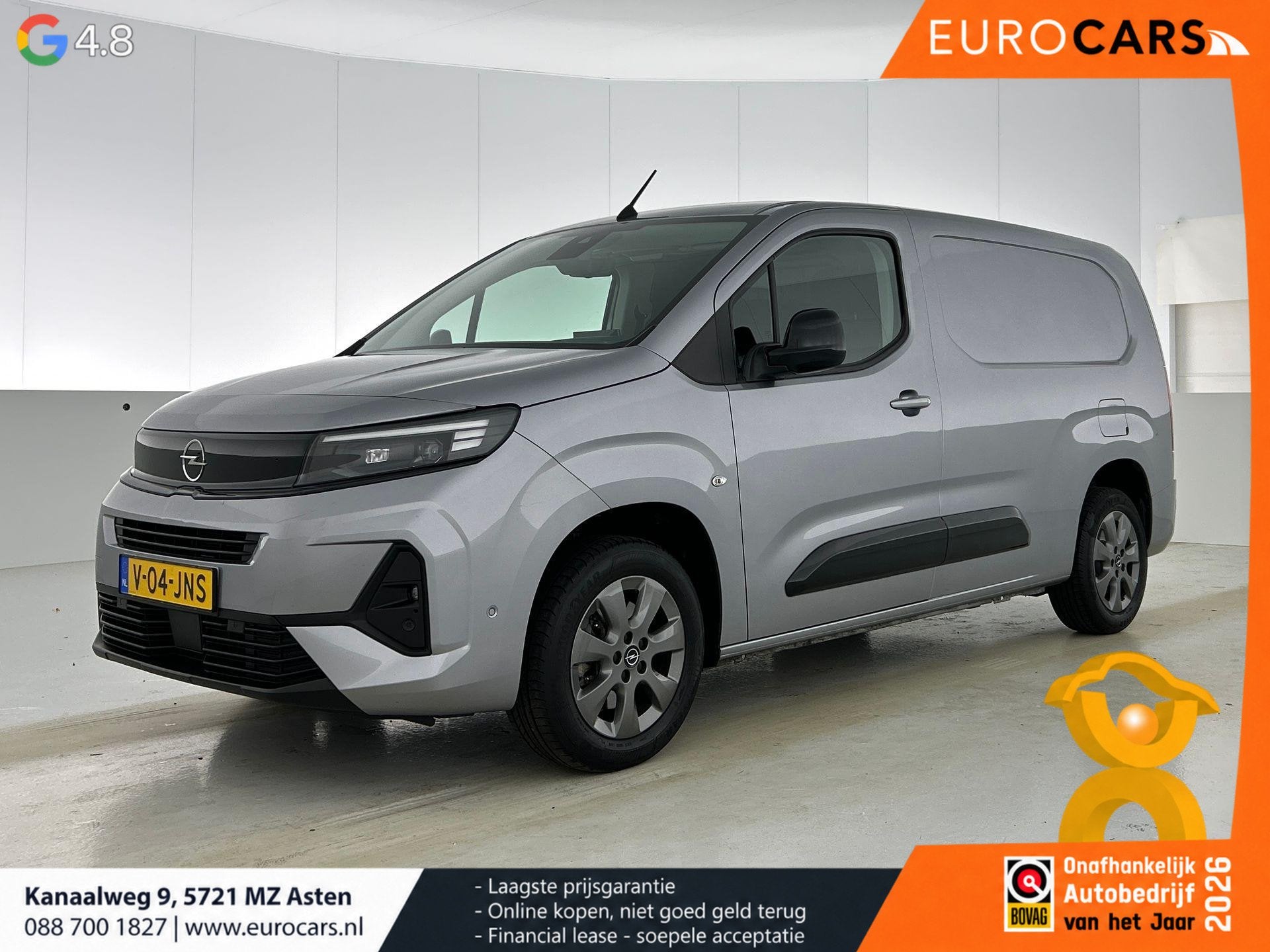 Opel Combo 1.5 BlueHDi 130PK L2 Automaat Apple Carplay / And, Auto's, Stof, Gebruikt, 4 cilinders, 1000 kg