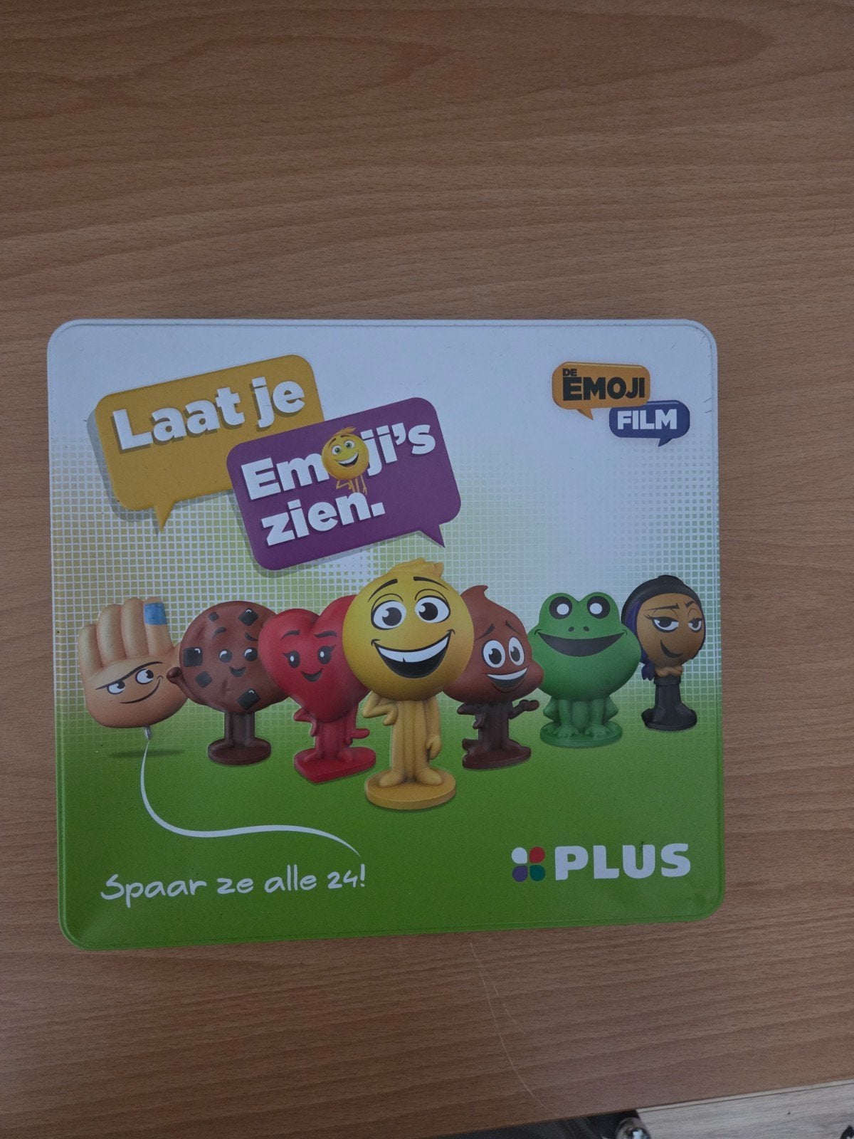 Complete set Emoji Film spaaractie Plus (24 stuks) in blik, Verzamelen, Ophalen, Zo goed als nieuw