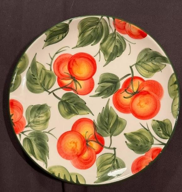 Supermooi bord van Le Ceramiche - Italia, Ophalen of Verzenden, Zo goed als nieuw, Bord(en), Overige stijlen