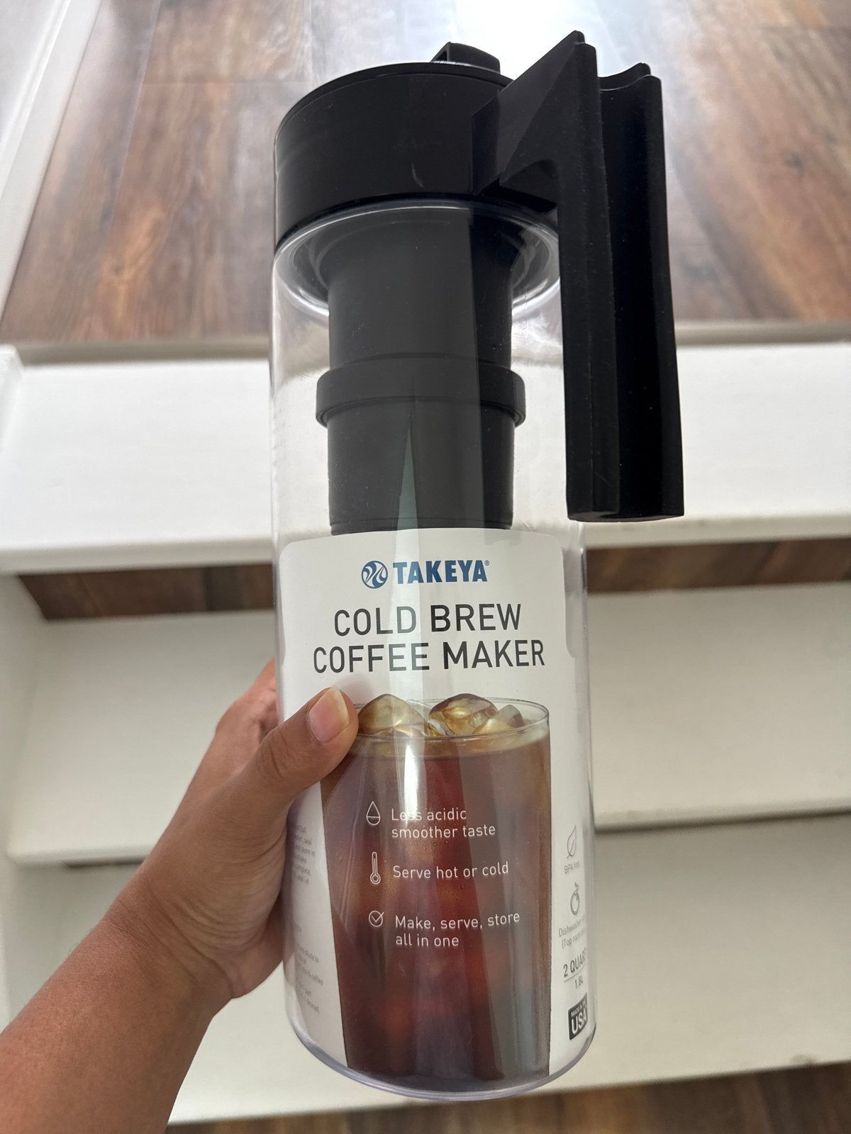 Takeya Cold Brew Koffie Maker - Nieuw in verpakking, Ophalen, Overige modellen, 10 kopjes of meer, Nieuw