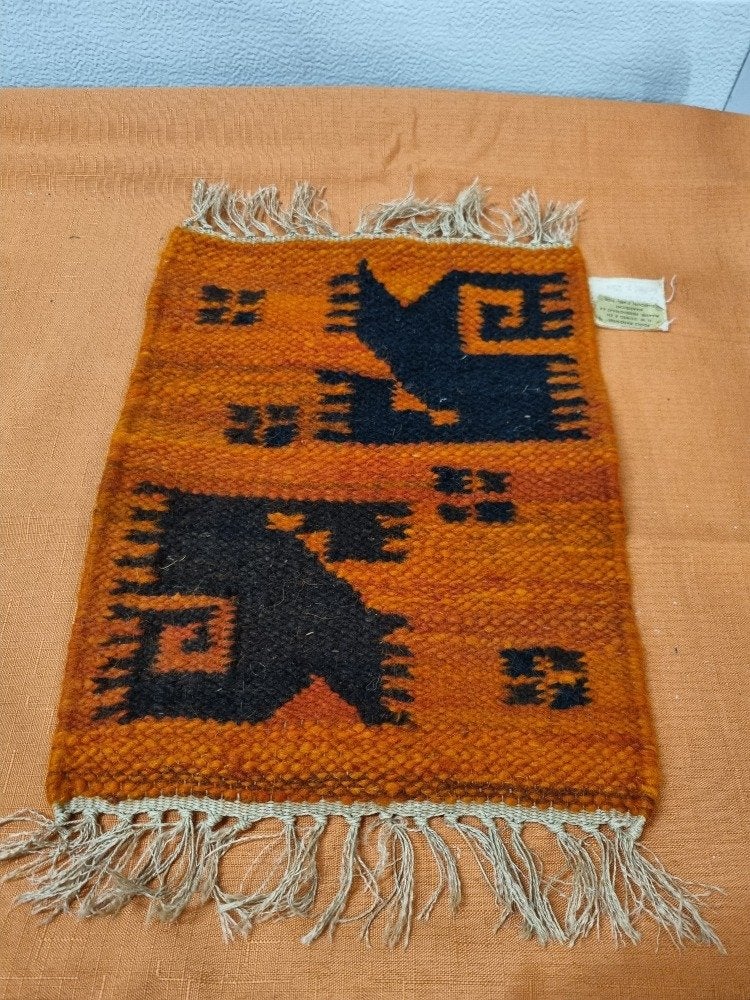 tafelkleed antiek pools handwerk klein, Ophalen of Verzenden, 'T Olde Gre-j, Info@toldegrej.nl, Endepoelstraat 20f Didam