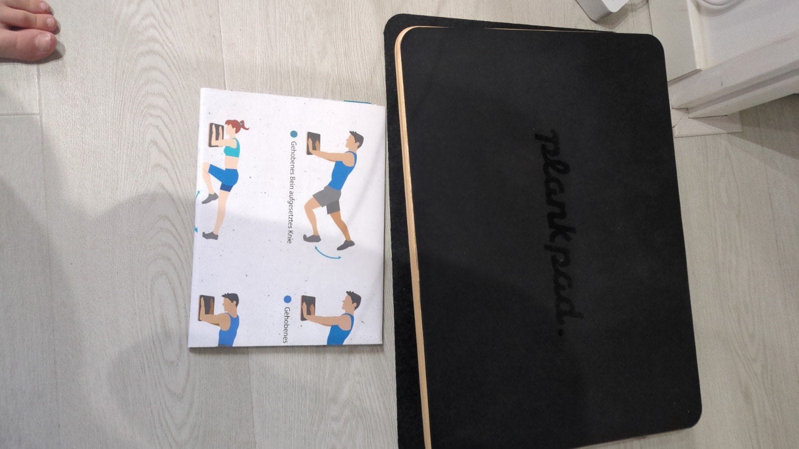 Plankpad: Interactieve Balans- en Planktrainer, Ophalen, Zo goed als nieuw, Buik, Balansbord