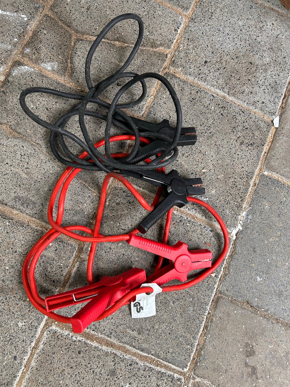 Startkabel set - startkabels geïsoleerde klemmen, Auto diversen, Jumpstarters, Ophalen of Verzenden, Gebruikt