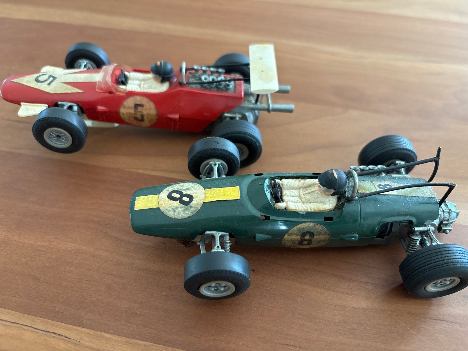 Twee vintage F1 raceauto's (begin jaren '70), Ophalen of Verzenden, Gebruikt, Auto