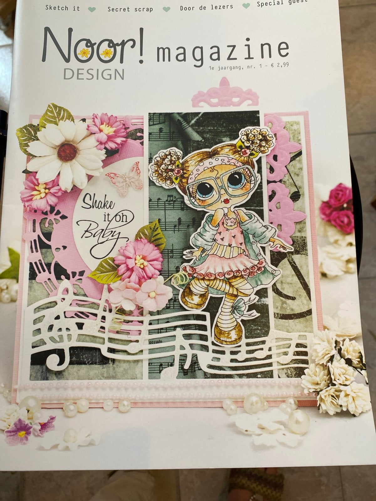Noor! Magazine Design - Knutselboek, Nieuw, Meerkleurig, Papier of Karton, Knutselboek