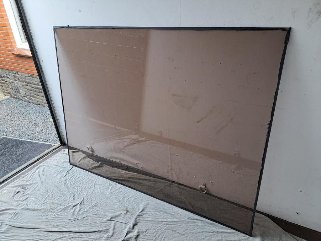 Nieuwe Bronzen Glasplaat 6mm - 1552x1149mm, Ophalen of Verzenden