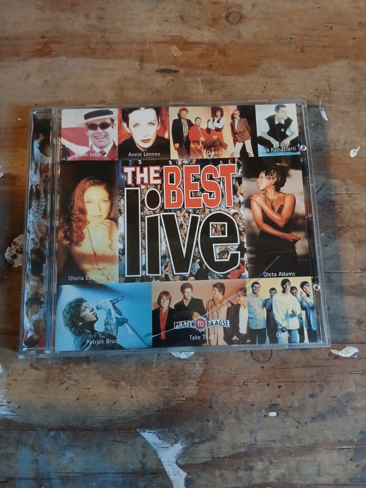 The Best of Live CD - Diverse Artiesten Pop Rock, Gebruikt, Pop, Inclusief doosje, Ophalen of Verzenden