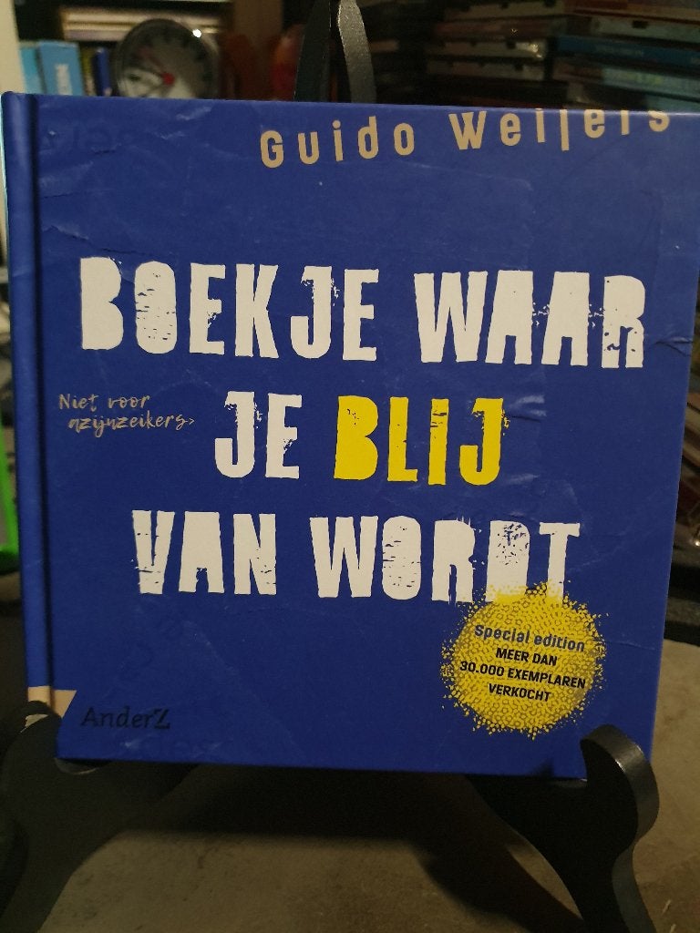 Boekje Waar Je Blij Van Wordt | Guido Weijers, Ophalen, Nieuw, Moppen