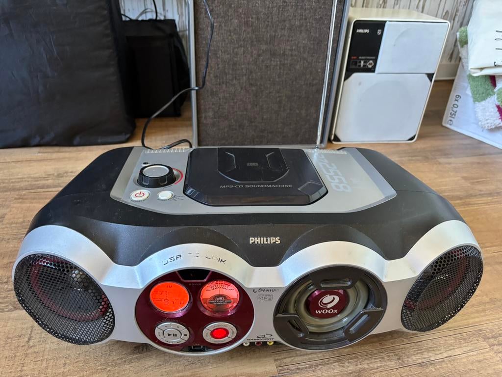Philips MP3-CD Soundmachine AZ2558 Draagbare Radio CD-speler, Philips, Gebruikt, Draagbaar, Ophalen of Verzenden