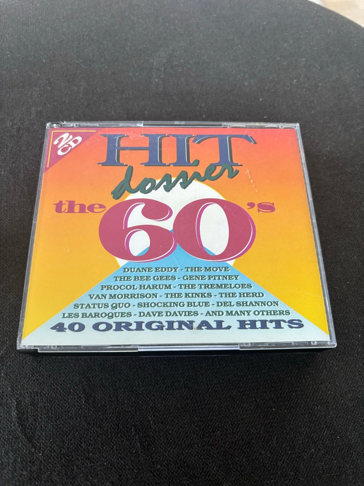 Hit Dossier The 60's - 2CD (40 Original Hits), Ophalen of Verzenden, Pop