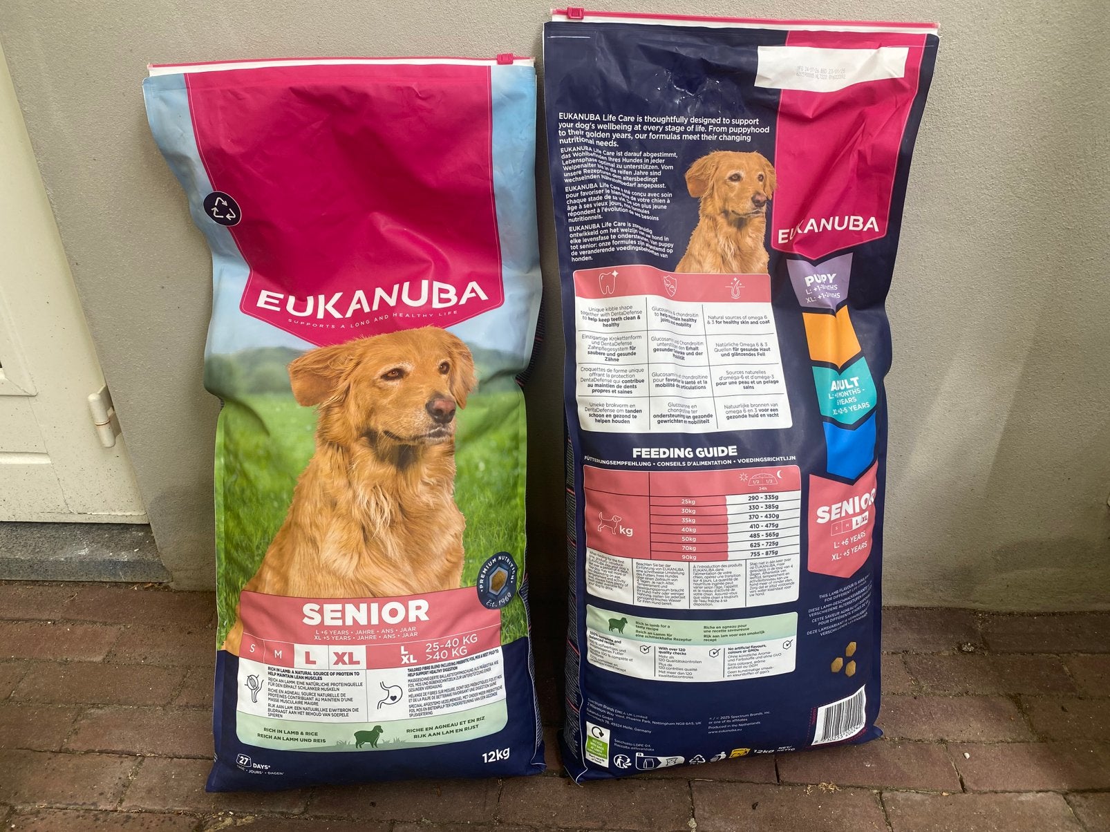 Hondenbrokken, Ophalen, Hond