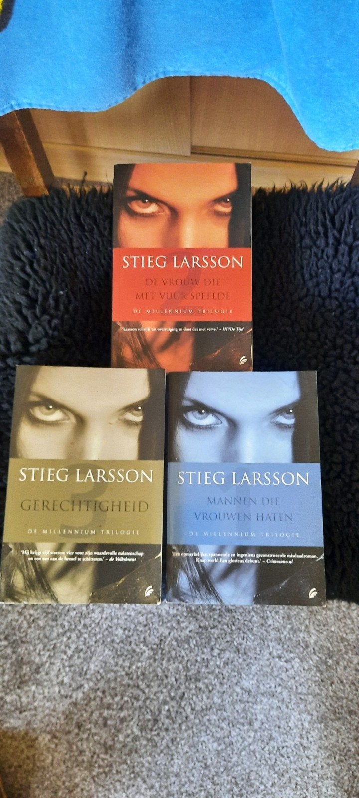 Stieg Larsson - Millennium Trilogie (3 boeken), Boeken, Ophalen of Verzenden, Gelezen, Stieg Larsson