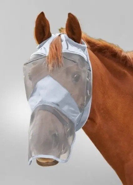 Vliegenmasker zonder oren met neusflap Full, Dieren en Toebehoren, Nieuw, Maasbracht, Ophalen of Verzenden, Waldhausen