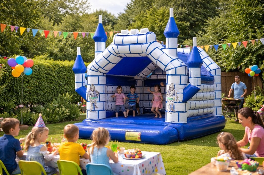 Midi Kasteel Springkussen – weekendverhuur, Ophalen, Zo goed als nieuw, Overige