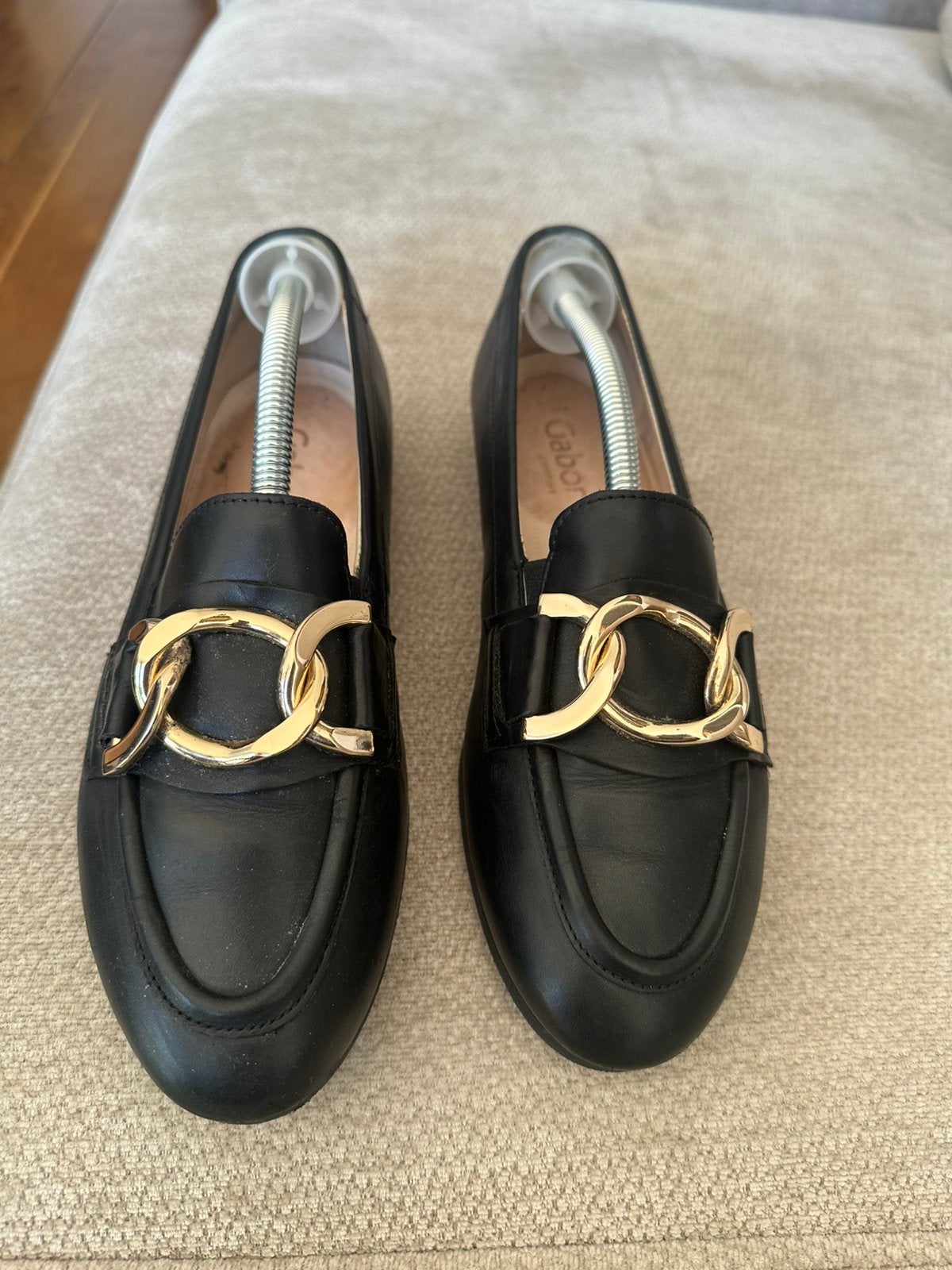 Gabor Schoenen Zwart 38/5, Ophalen of Verzenden, Zo goed als nieuw, Zwart, Sneakers of Gympen