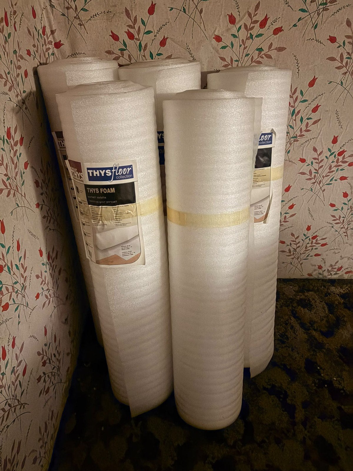 ondervloer voor parket of laminaat, Ophalen, Overige materialen, 30 cm of meer, 50 tot 150 cm