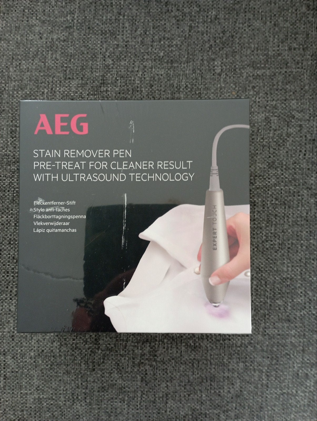 AEG Vlekverwijderaar Pen met Ultrasone Technologie Nieuw, Ophalen, Nieuw