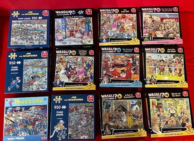 Leuke Puzzels!, Hobby en Vrije tijd, Denksport en Puzzels, Ophalen, 500 t/m 1500 stukjes, Zo goed als nieuw, Legpuzzel