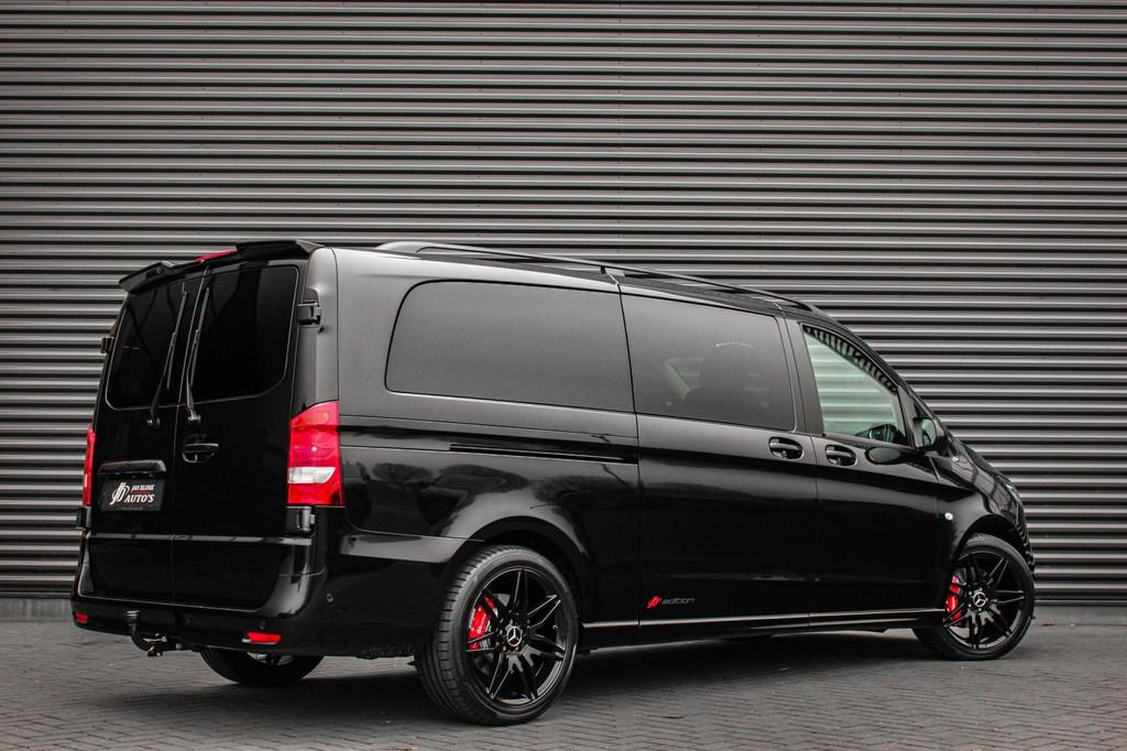 Mercedes-Benz Vito 119 CDI L3 SPORT DUBBEL CABINE / DC / BPM, Auto's, Bestelauto's, Automaat, Achterwielaandrijving, Zwart, Zwart