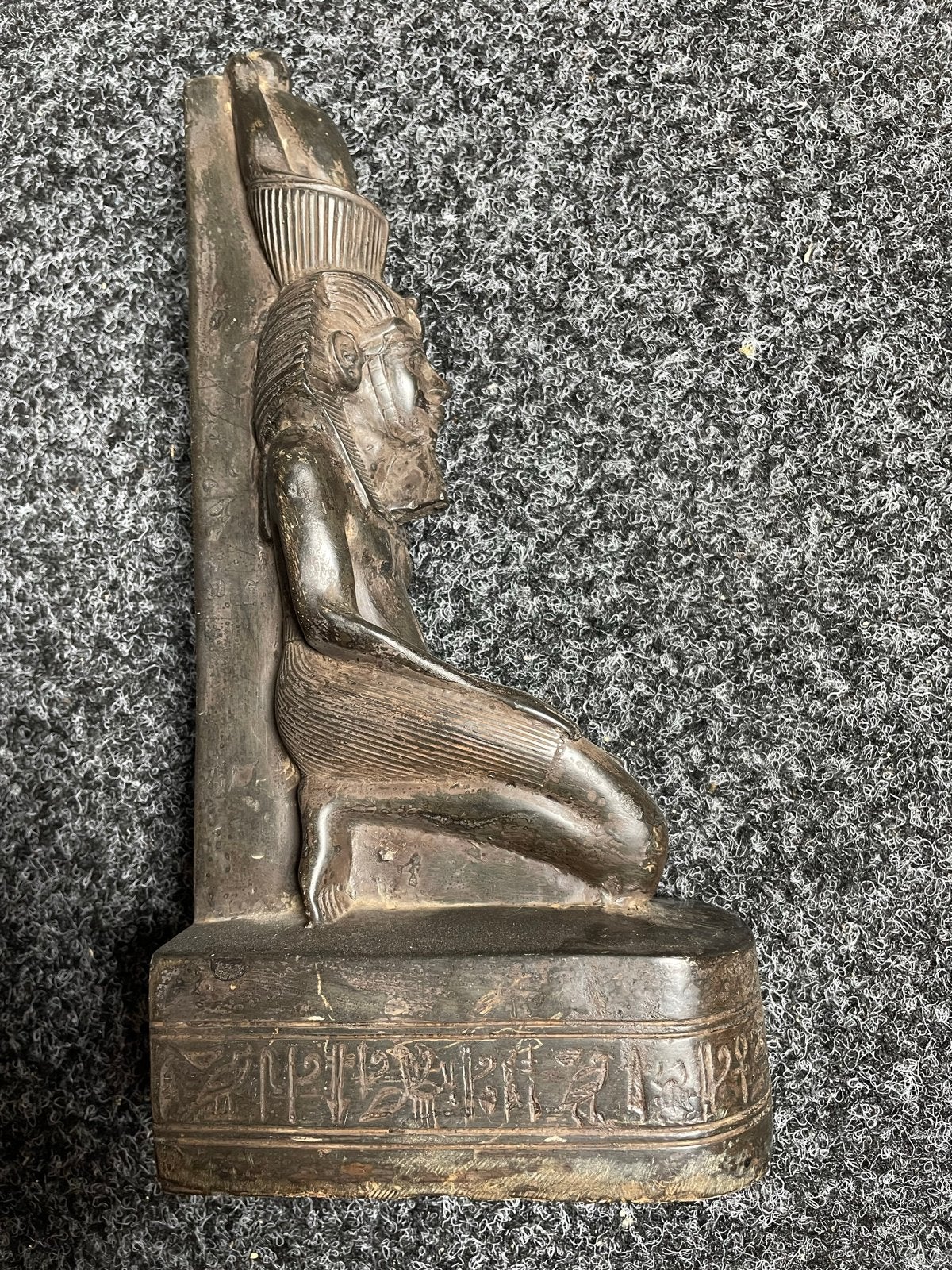 Egyptische Farao Beeld - Antieke Stijl Decoratie, Ophalen of Verzenden, Beeld, Klassiek, Afrika