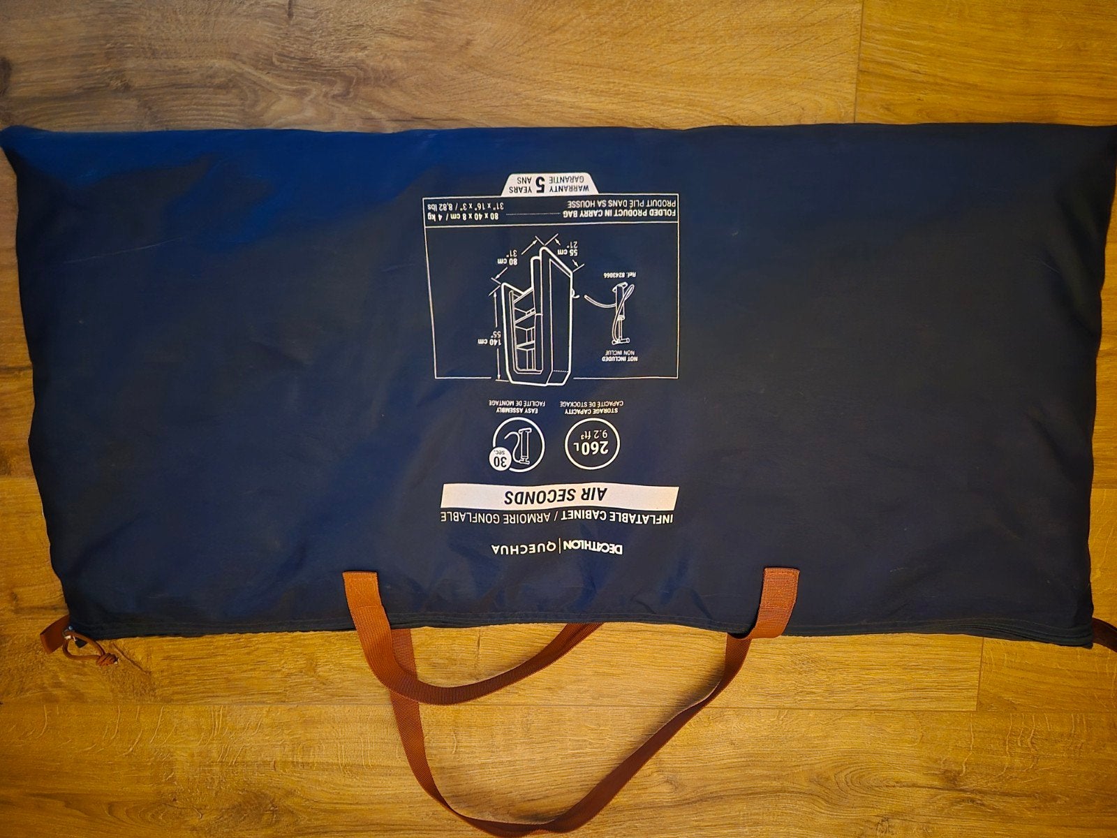 Quechua Opblaasbare Campingkast - Air Seconds, Ophalen, Zo goed als nieuw