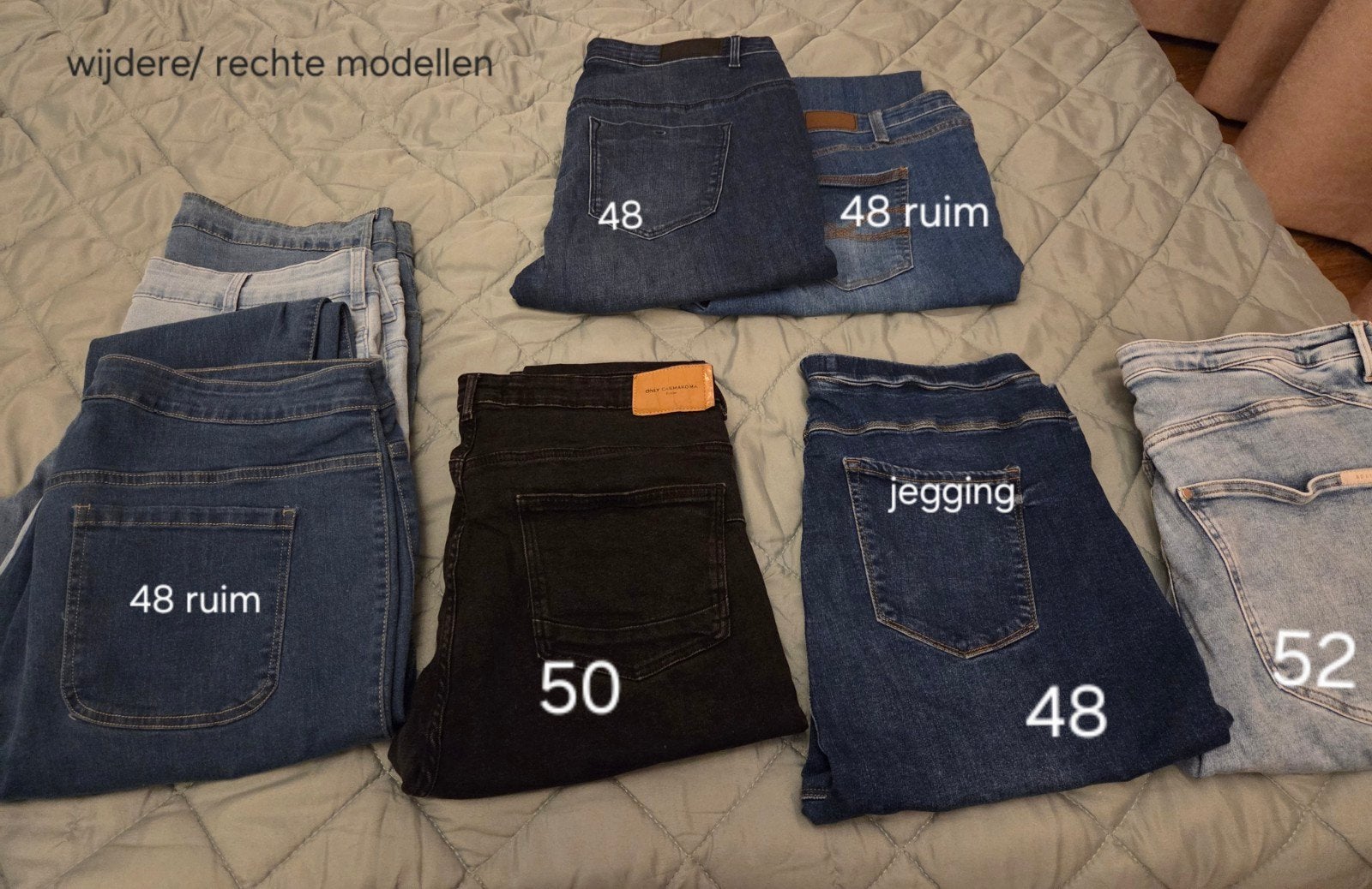 Jeans grote maten, Ophalen of Verzenden, Gedragen, Blauw, Broek of Spijkerbroek