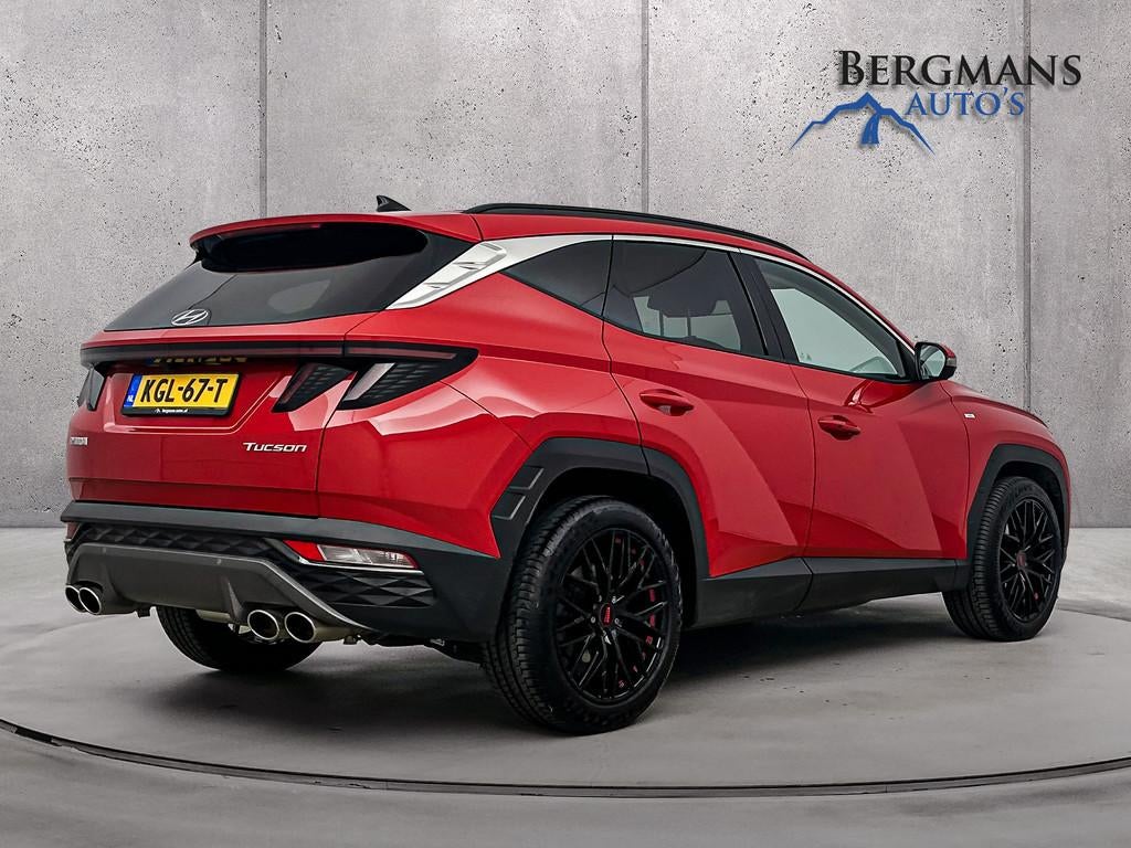 Hyundai Tucson - 1.6 T-GDI MHEV Premium // DEALER ONDERHOUDE, Gebruikt, 4 cilinders, 150 pk, 1650 kg