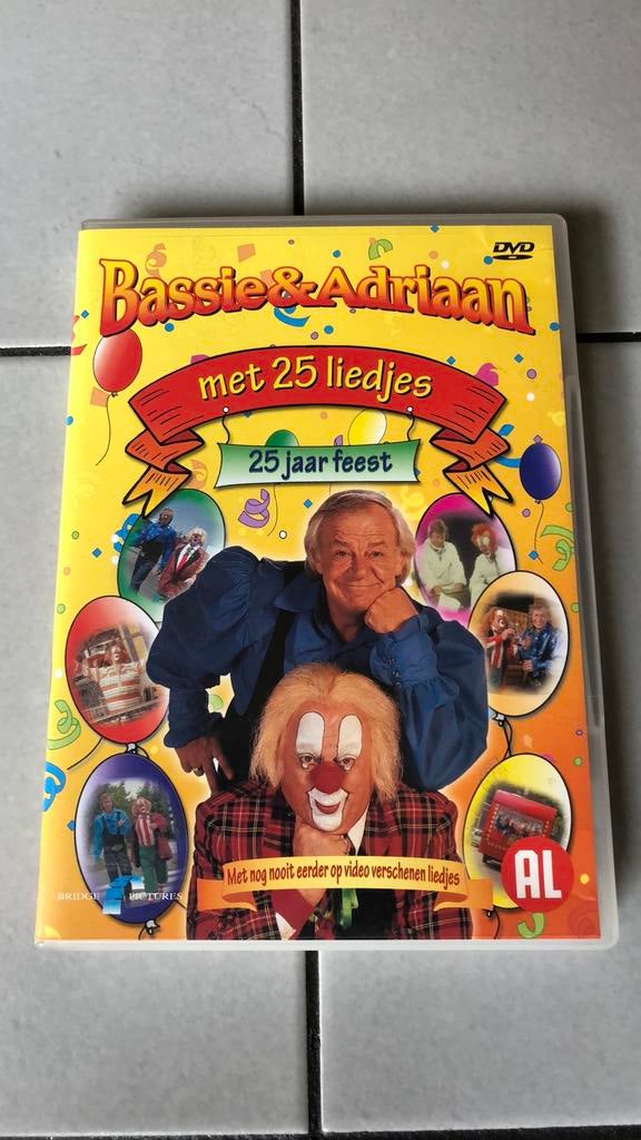 Bassie & Adriaan 25 jaar feest dvd zgan, Ophalen, Avontuur, Alle leeftijden, Boxset