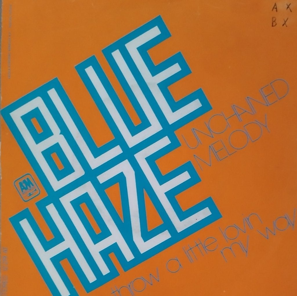 Blue Haze - Unchained melody, Cd's en Dvd's, 7 inch, Zo goed als nieuw, Pop, Overige typen