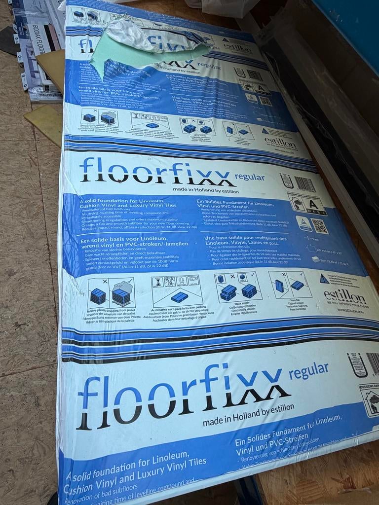 Floorfixx regular / jumpax ondervloer, Ophalen, Nieuw, Minder dan 10 m²