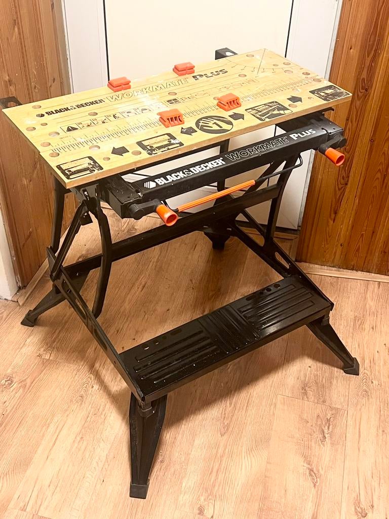 Black & Decker Workmate Plus WM 825 Werkbank - Inklapbaar, Ophalen of Verzenden, Gebruikt