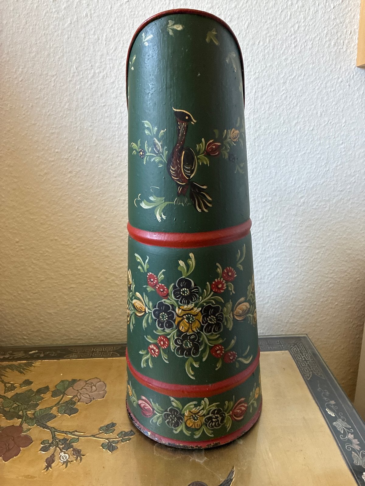 Antieke Hindelooper Kolenkit - Handbeschilderd, Ophalen of Verzenden