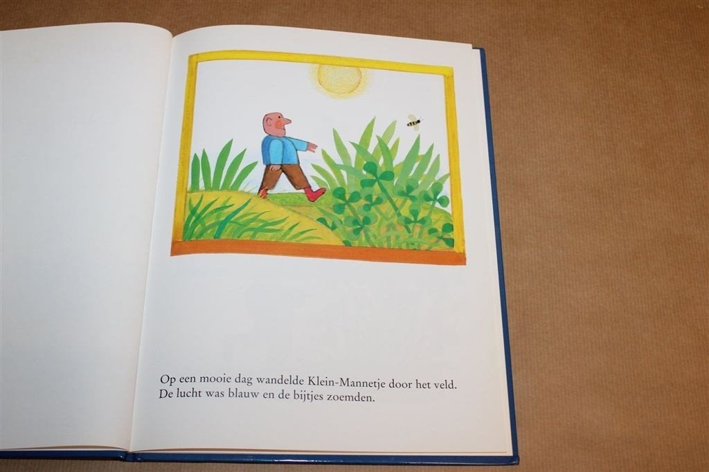 Klein-Mannetje vindt het Geluk — Prentenboek Max Velthuijs, Ophalen of Verzenden, Gelezen