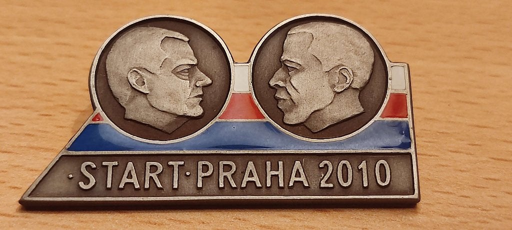 Start Praha 2010 Speldje, Verzamelen, Ophalen of Verzenden, Zo goed als nieuw, Overige onderwerpen, Speldje of Pin